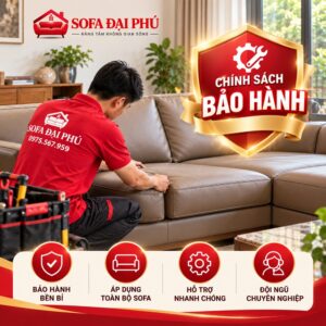 chính sách bảo hành sofa