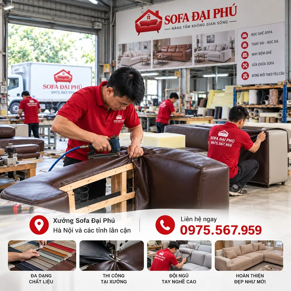 Liên hệ Sofa Đại Phú