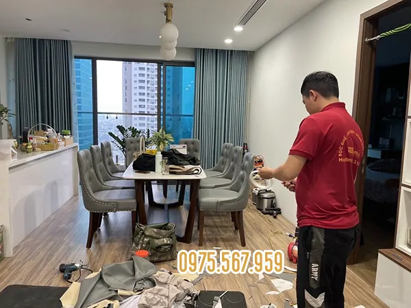 Hoàn thiện bọc ghế bàn ăn tân cổ điển tại nhà