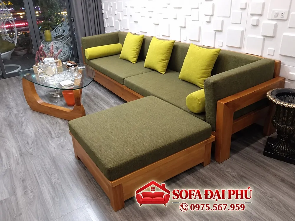 Đệm lót ghế gỗ mút bông ép phẳng dày 7cm Sofa Đại Phú