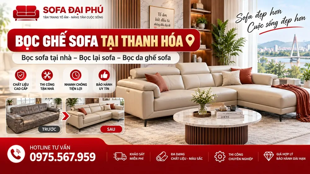 Bọc ghế tại Thanh Hóa