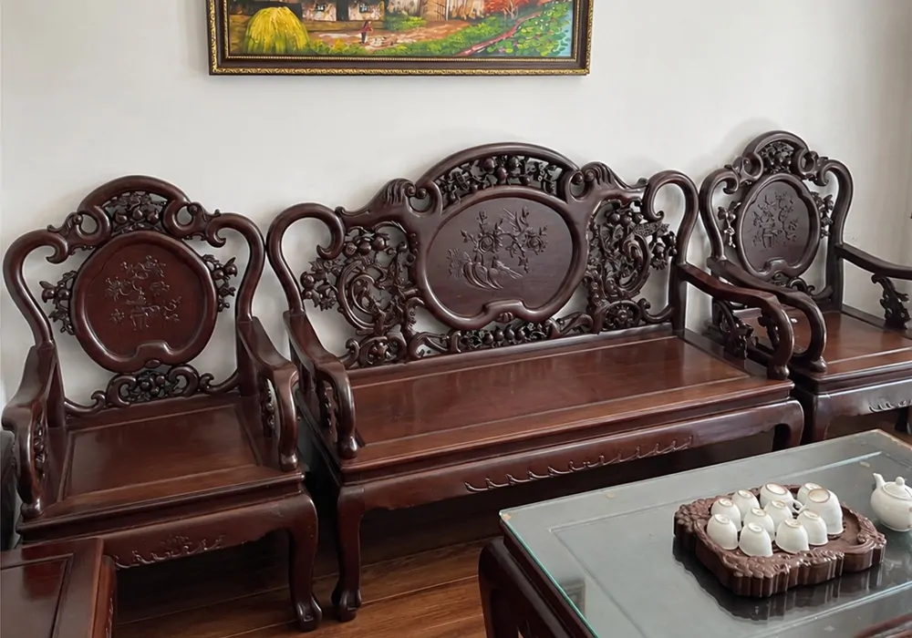 bộ đệm cho ghế gỗ