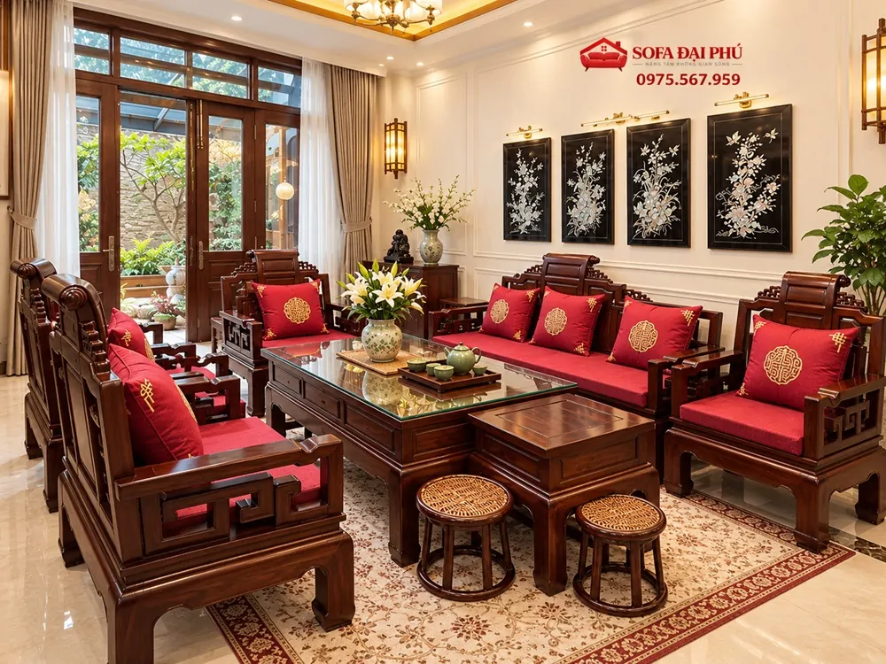 mẫu đệm ghế gỗ đẹp
