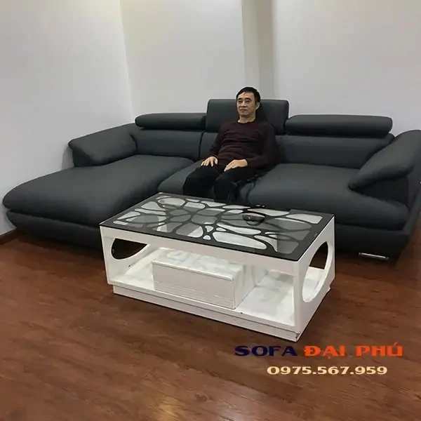 hình ảnh sau khi bọc lại sofa