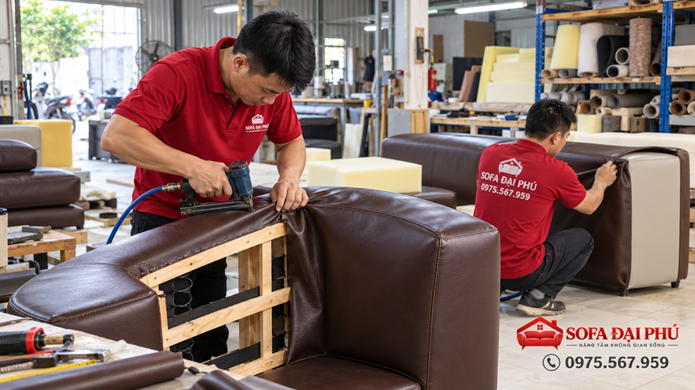 Dịch vụ bọc lại ghế sofa tại nhà