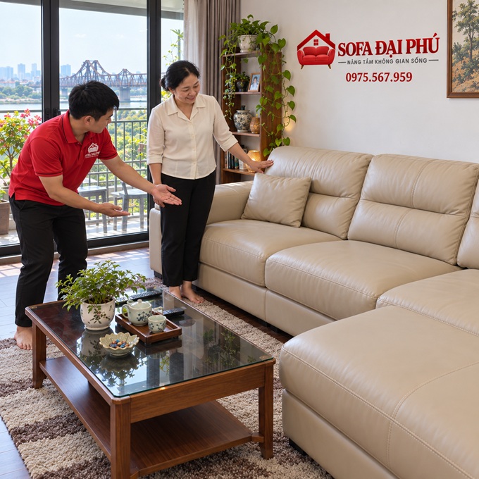 bọc ghế sofa tại Long Biên